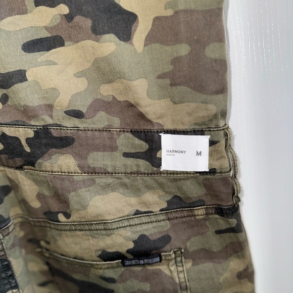 Hudson Harmony In Solar Camo Romper M Button Sleeveless Minimalist Festival Chic - Picture 7 of 13